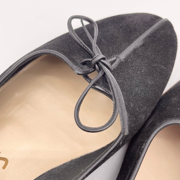 Salvatore Ferragamo Creations Ballet Flat CHERIE black SUEDE BALLET FLAT size 39 - Picture 5 of 13